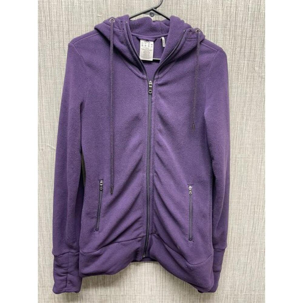 Adidas ClimaWarm Purple Fleece Hoodie/Jacket - Women's M